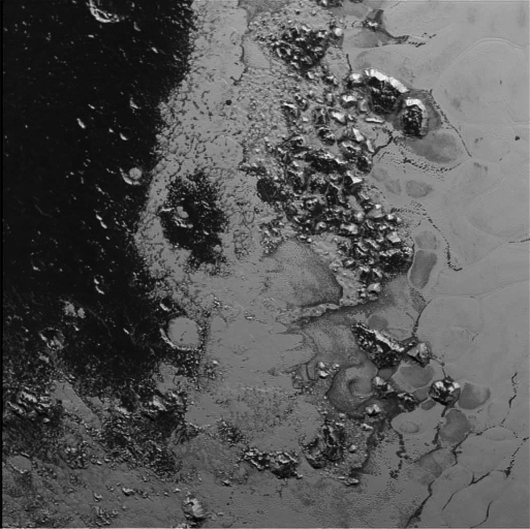 Second Mountain Range Rises from Pluto's 'Heart' (Photo)